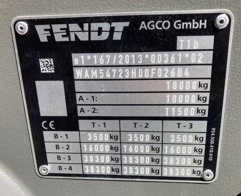 Traktor del tipo Fendt 1050 Vario Gen3 Profi+ Setting, Neumaschine en Amöneburg-Roßdorf (Imagen 7)