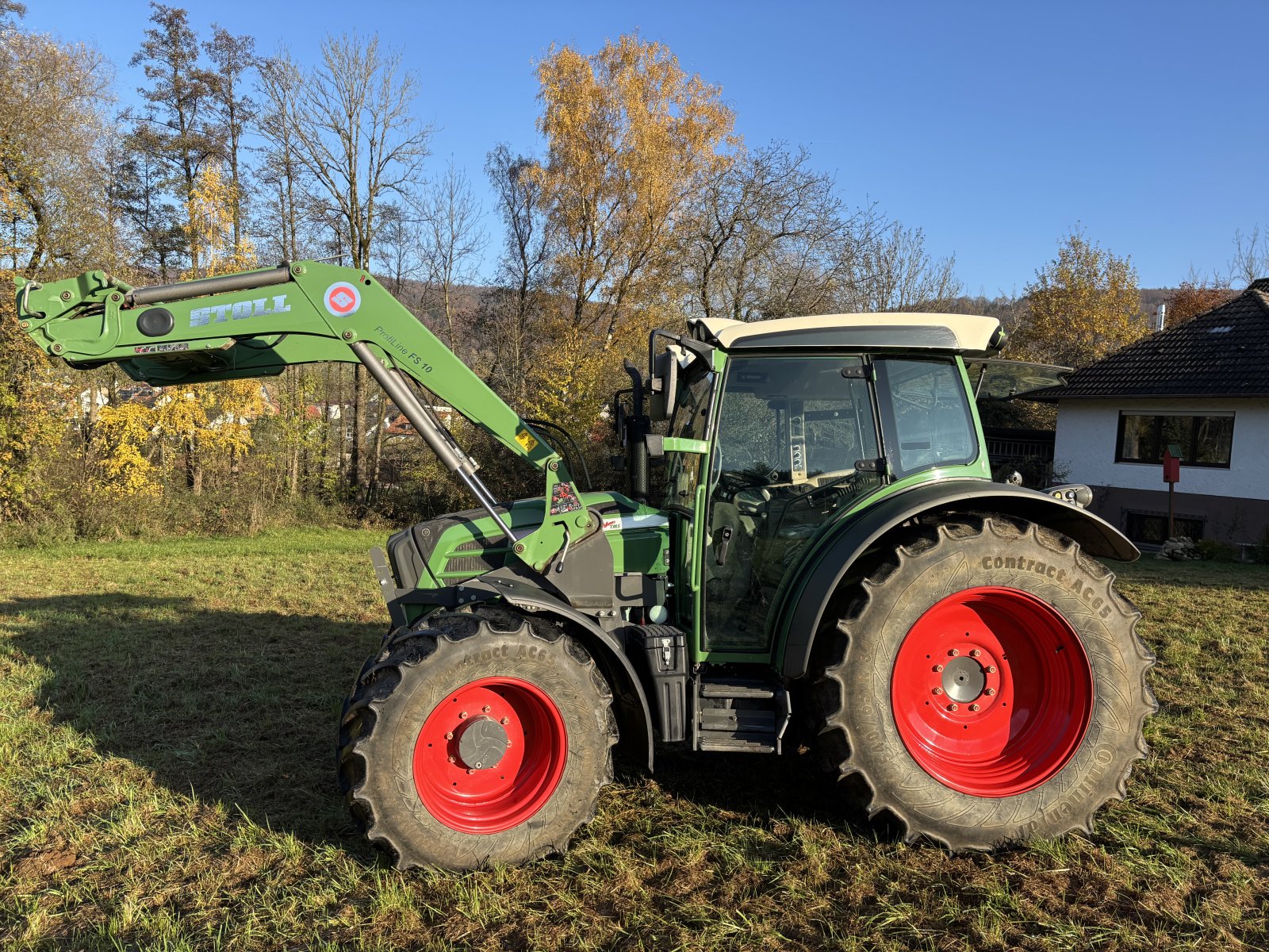 Traktor του τύπου Fendt 207 Vario TMS, Gebrauchtmaschine σε Entenberg (Φωτογραφία 1)