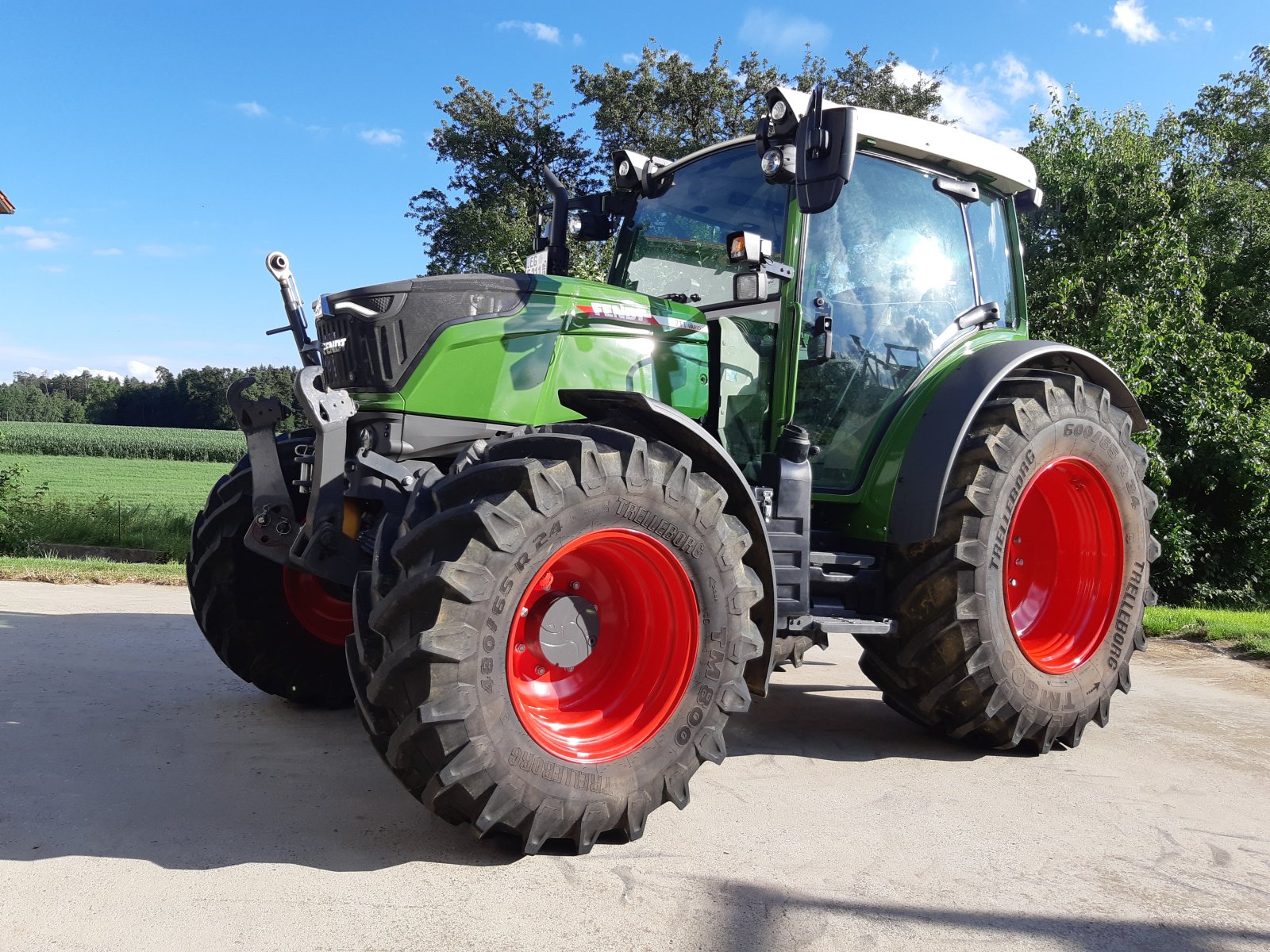 Traktor del tipo Fendt 207 Vario TMS, Gebrauchtmaschine en Arnstorf (Imagen 1)