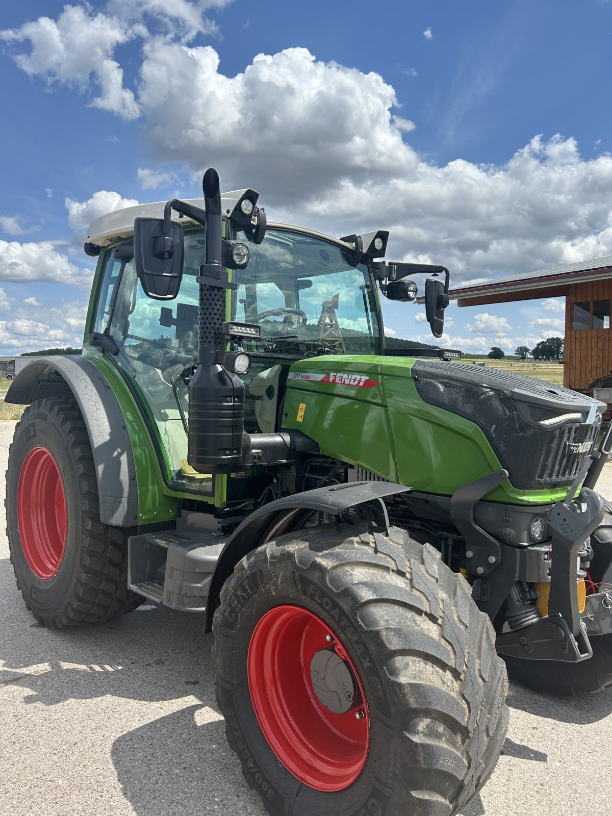 Traktor del tipo Fendt 207 Vario, Gebrauchtmaschine en freystadt (Imagen 5)