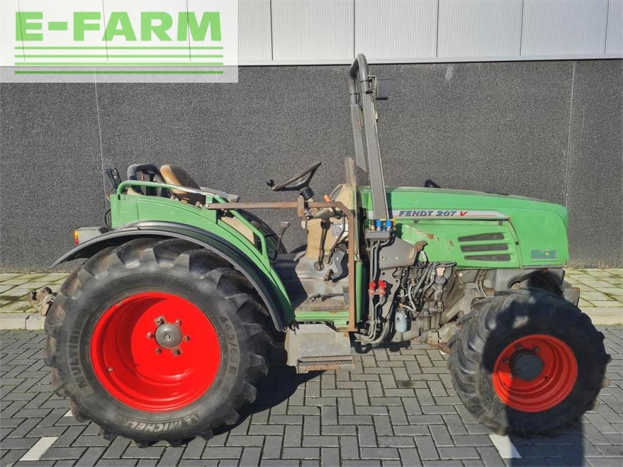 Traktor van het type Fendt 207v cabrio V, Gebrauchtmaschine in gg VEGHEL (Foto 10)