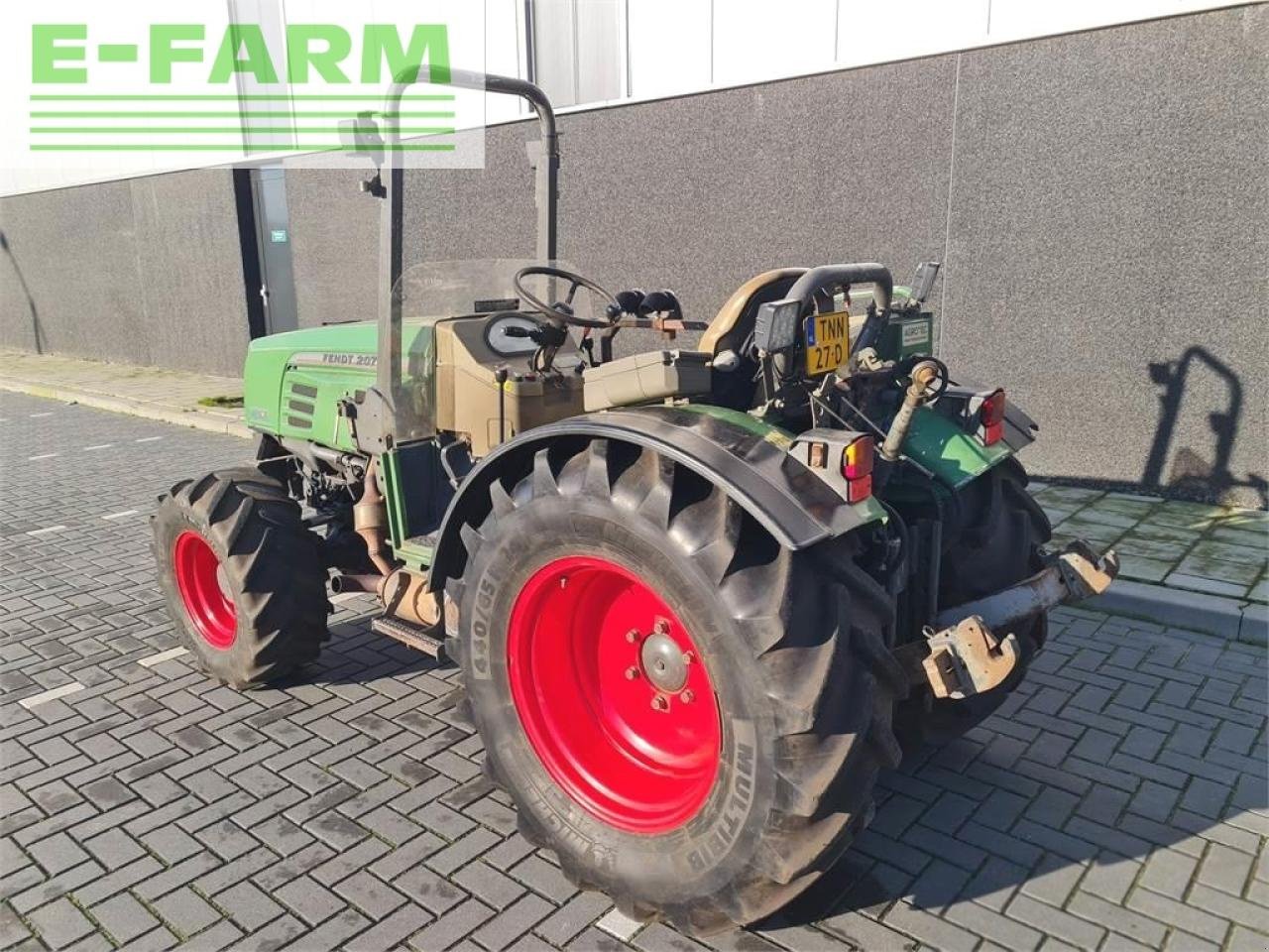 Traktor typu Fendt 207v cabrio V, Gebrauchtmaschine w gg VEGHEL (Zdjęcie 14)