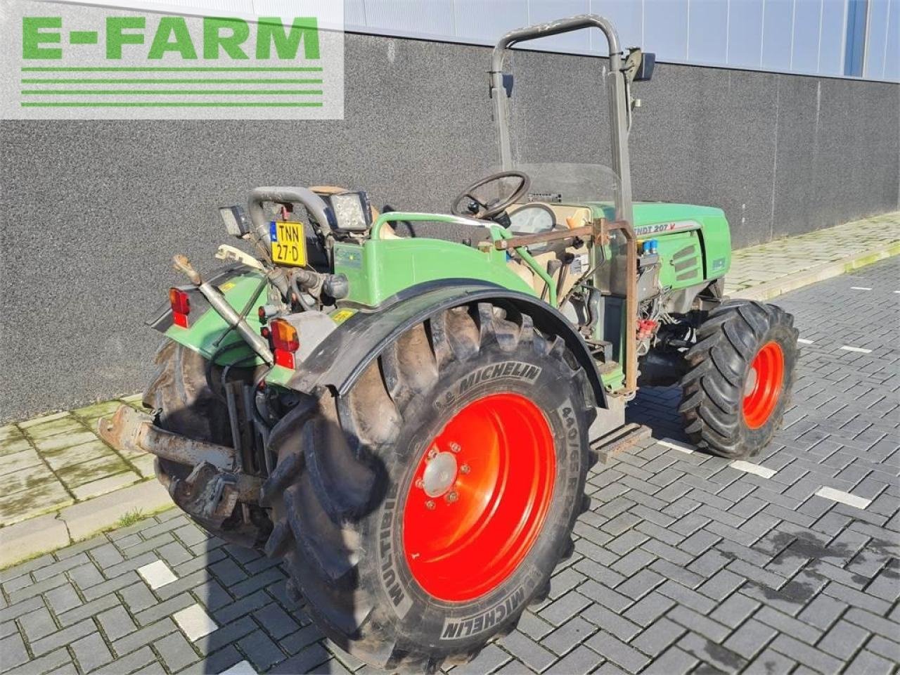 Traktor tip Fendt 207v cabrio V, Gebrauchtmaschine in gg VEGHEL (Poză 15)