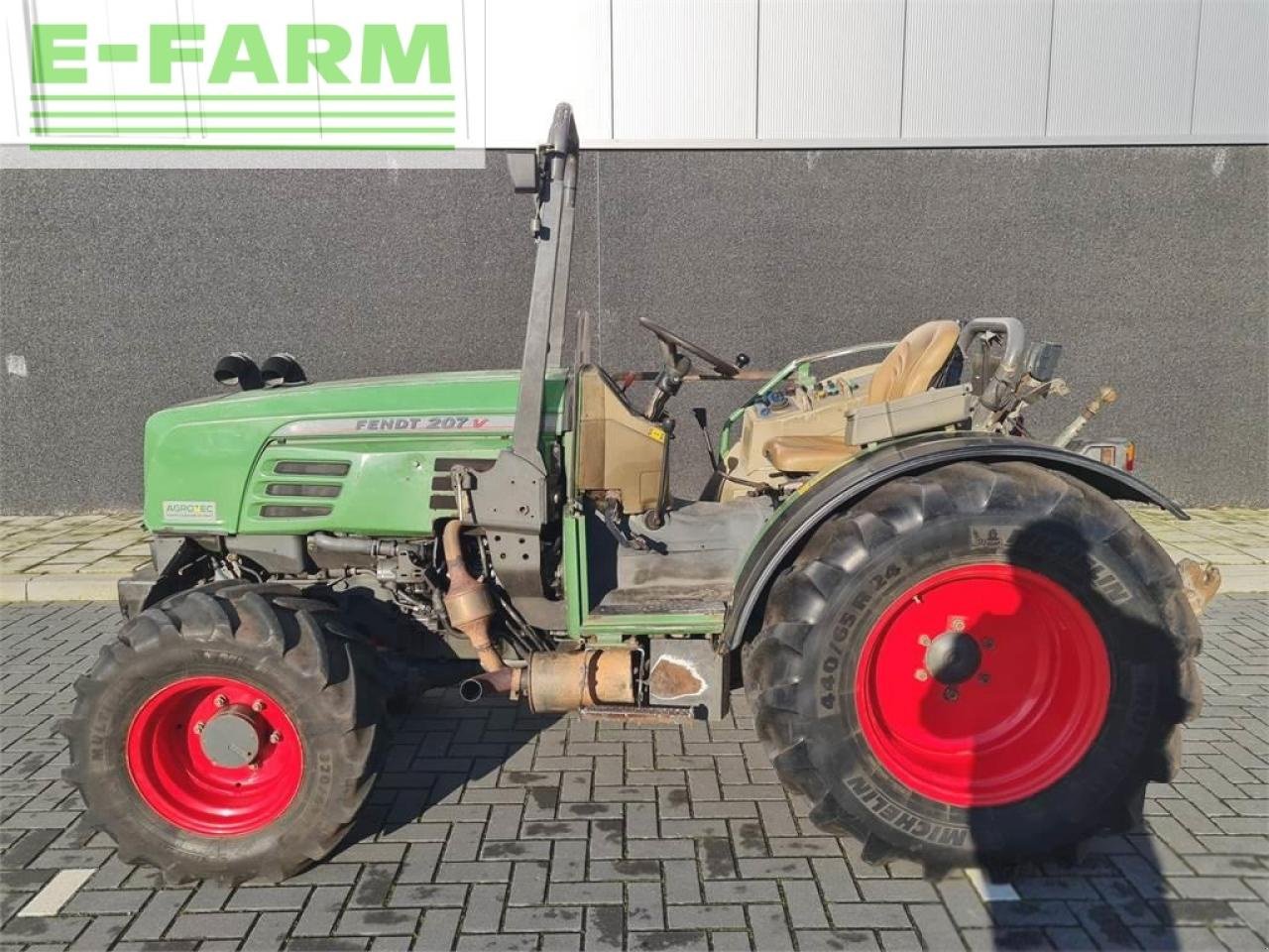 Traktor typu Fendt 207v cabrio V, Gebrauchtmaschine w gg VEGHEL (Zdjęcie 16)