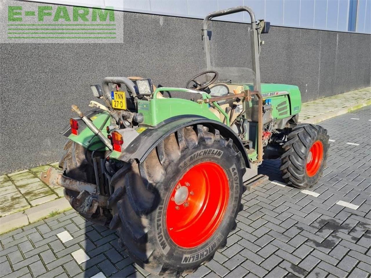 Traktor van het type Fendt 207v cabrio V, Gebrauchtmaschine in gg VEGHEL (Foto 12)