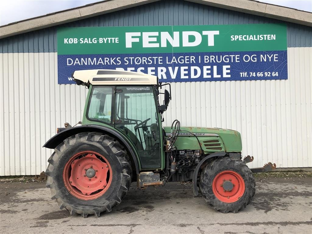 Traktor типа Fendt 208 P model. Med Front PTO, Gebrauchtmaschine в Rødekro (Фотография 4)