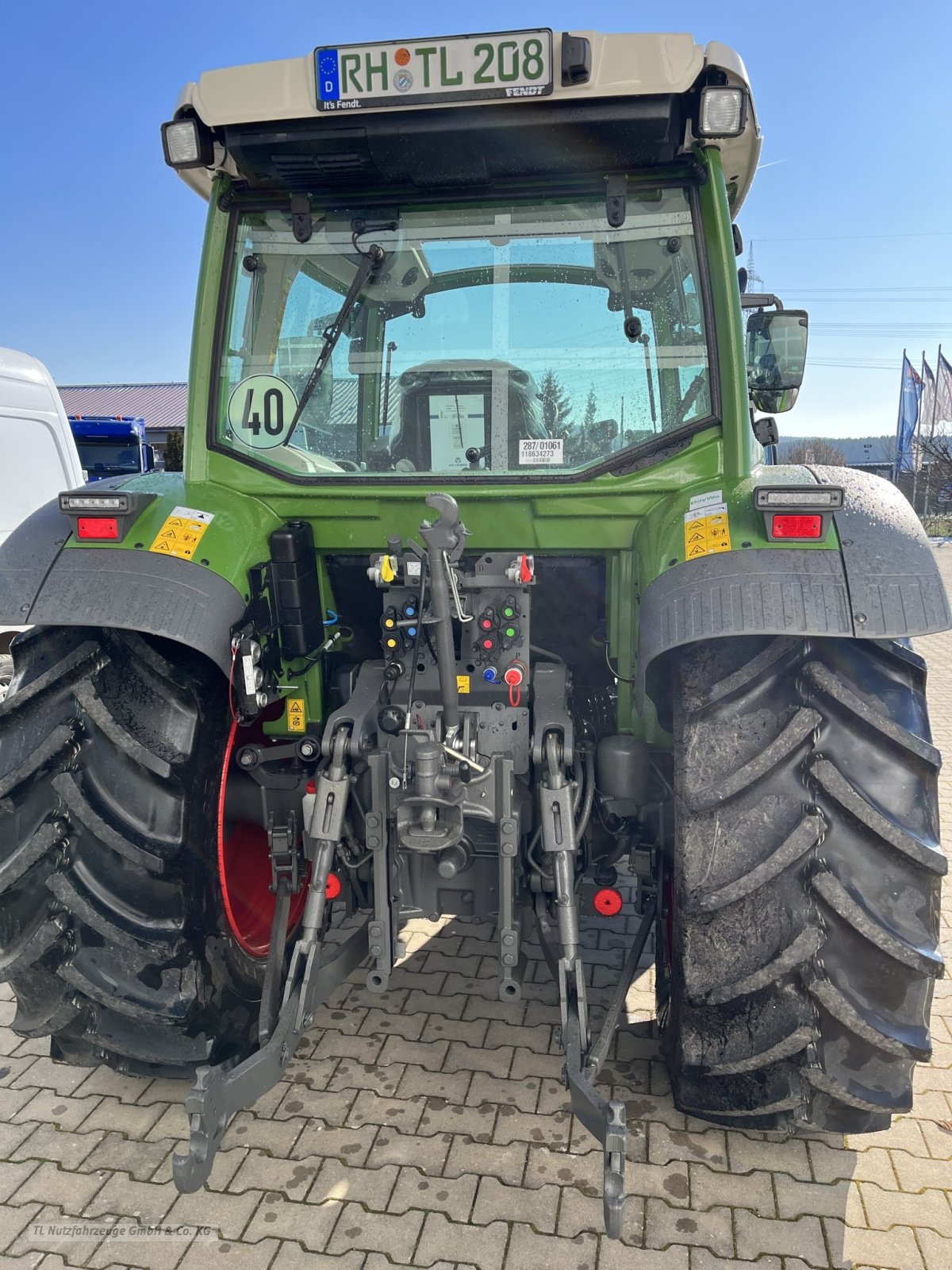 Traktor Türe ait Fendt 208 VARIO TMS, Gebrauchtmaschine içinde Röttenbach (resim 7)