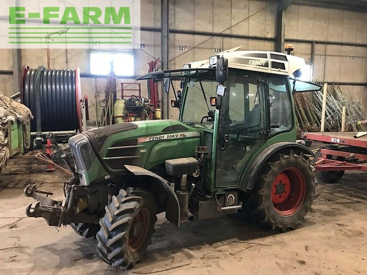 Traktor a típus Fendt 208 vario, Gebrauchtmaschine ekkor: gg VEGHEL (Kép 1)