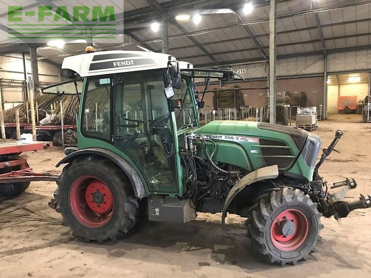 Traktor van het type Fendt 208 vario, Gebrauchtmaschine in gg VEGHEL (Foto 9)