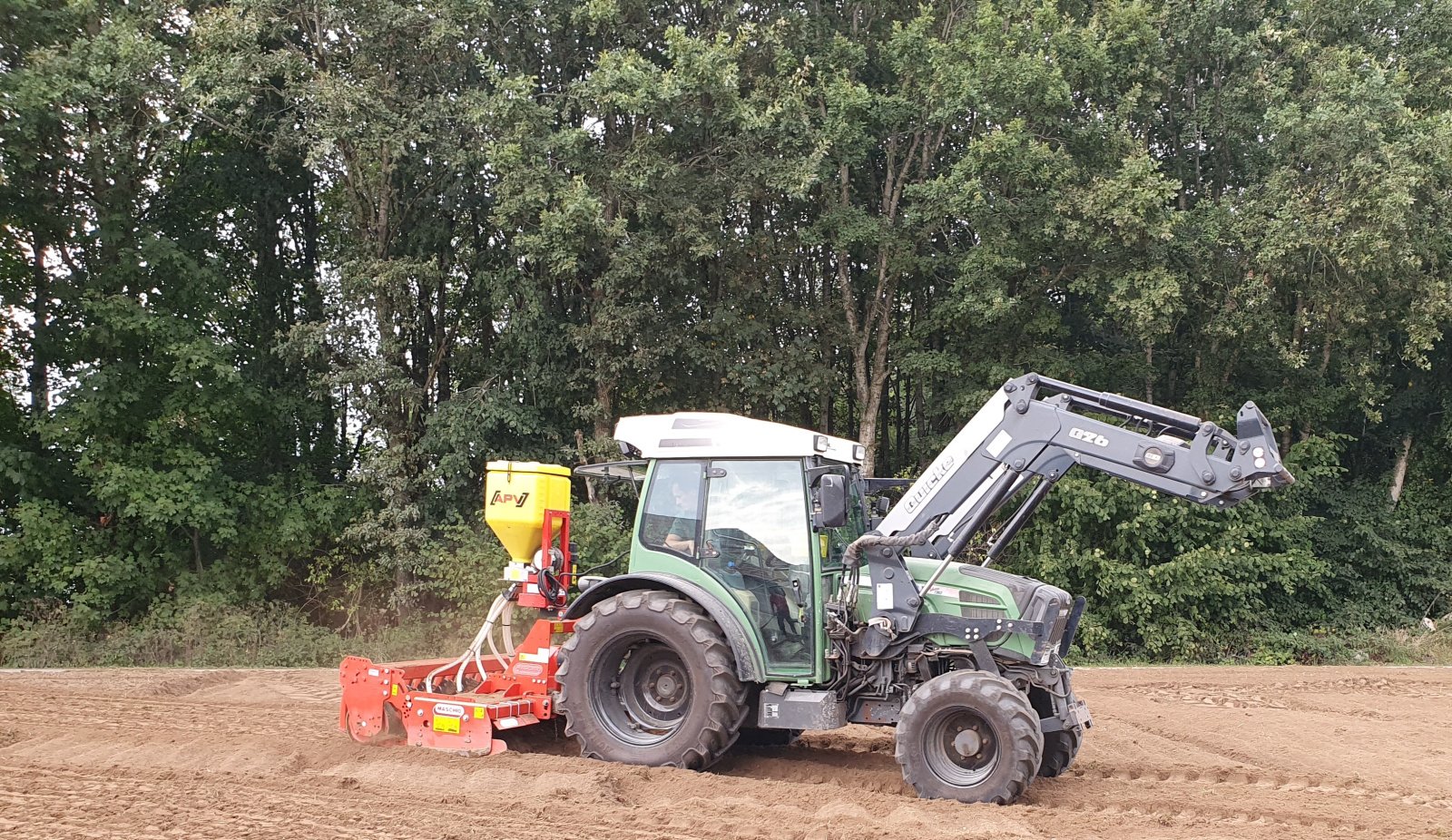 Traktor Türe ait Fendt 209 Vario F, Gebrauchtmaschine içinde Owingen (resim 1)