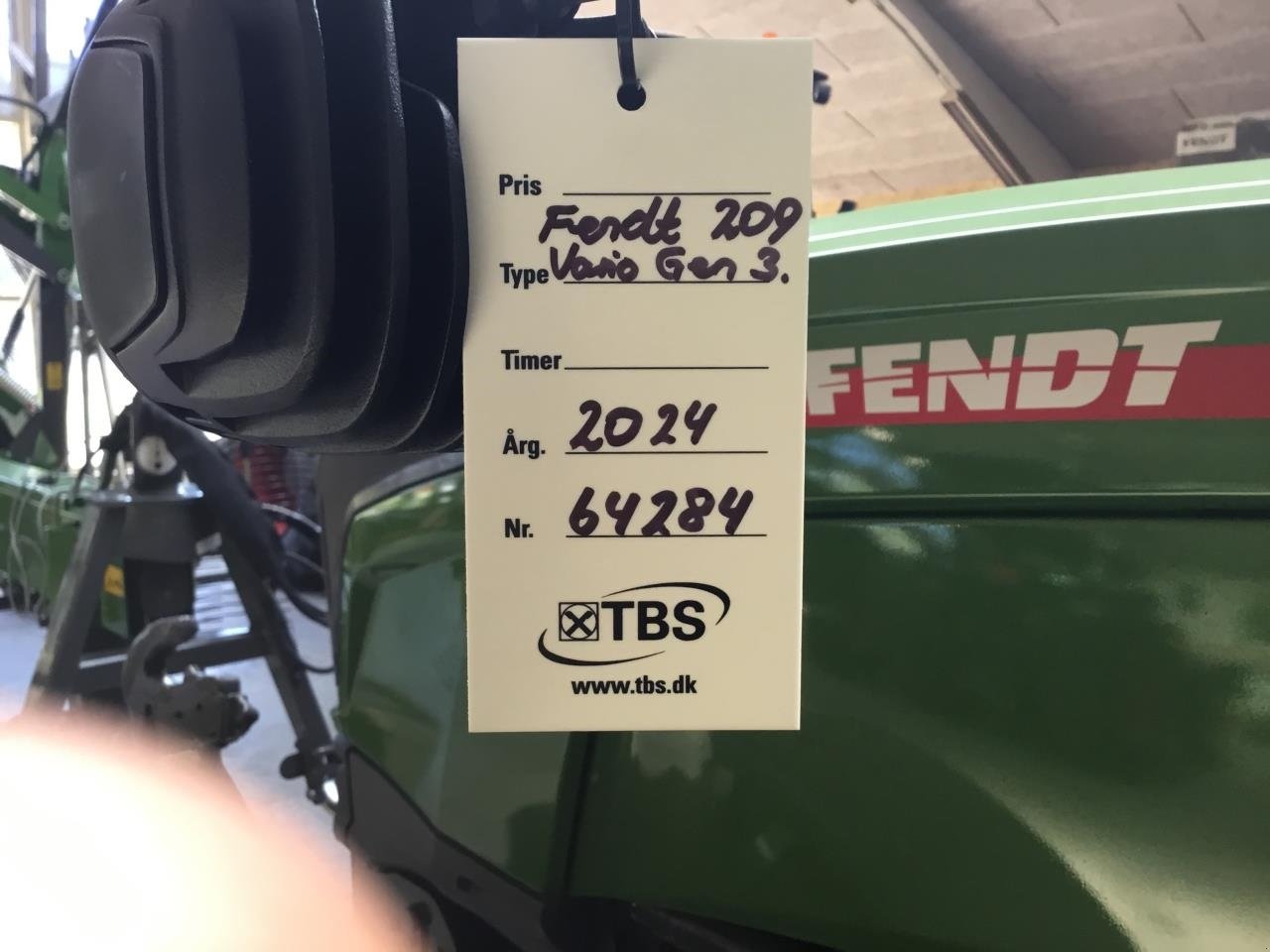 Traktor des Typs Fendt 209 VARIO GEN3, Gebrauchtmaschine in Grindsted (Bild 5)