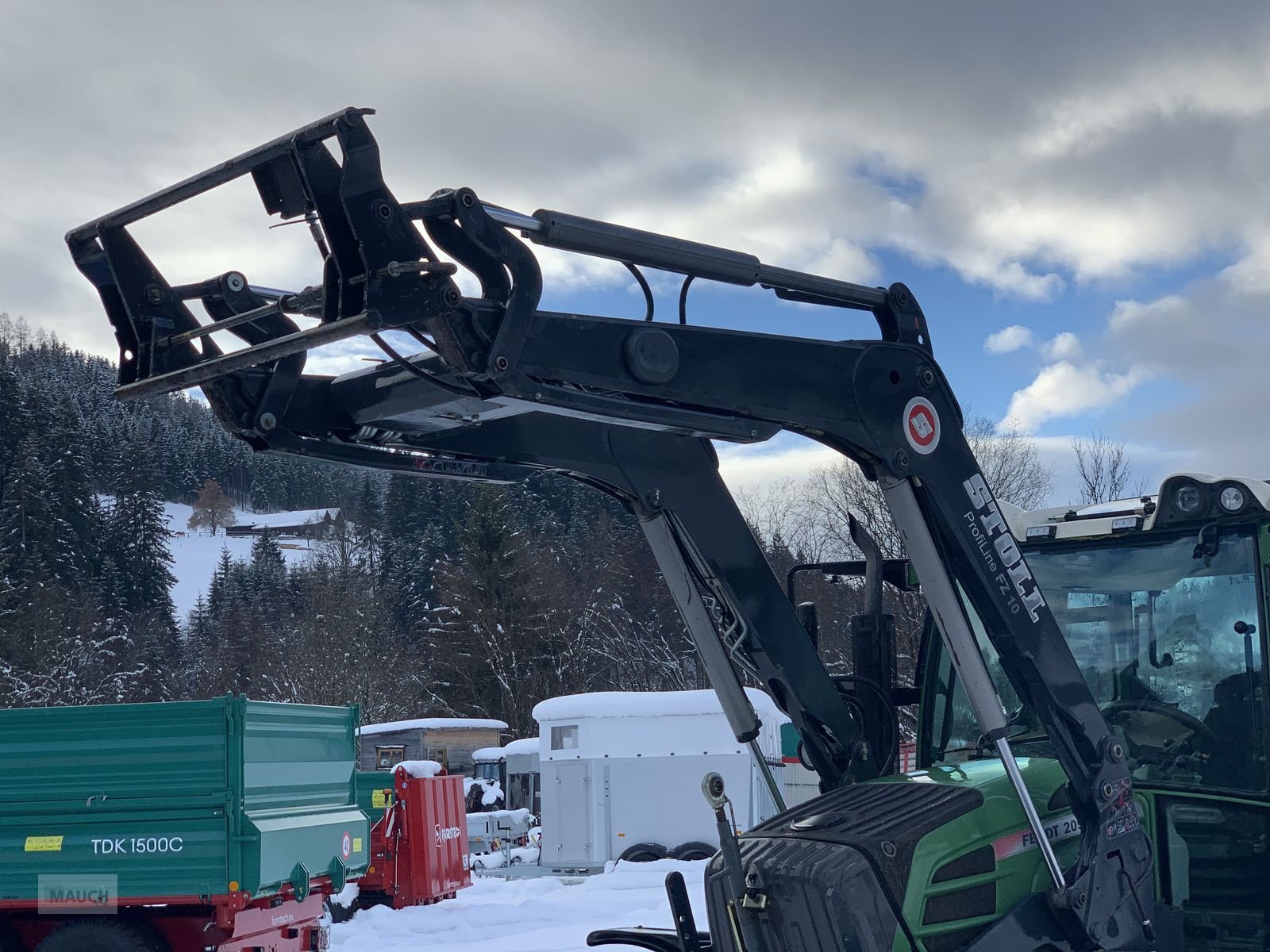 Traktor del tipo Fendt 209 Vario + Stoll Frontlader FZ 10, Gebrauchtmaschine In Eben (Immagine 3)