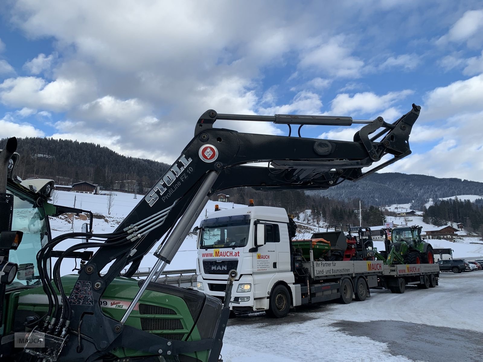 Traktor del tipo Fendt 209 Vario + Stoll Frontlader FZ 10, Gebrauchtmaschine In Eben (Immagine 8)