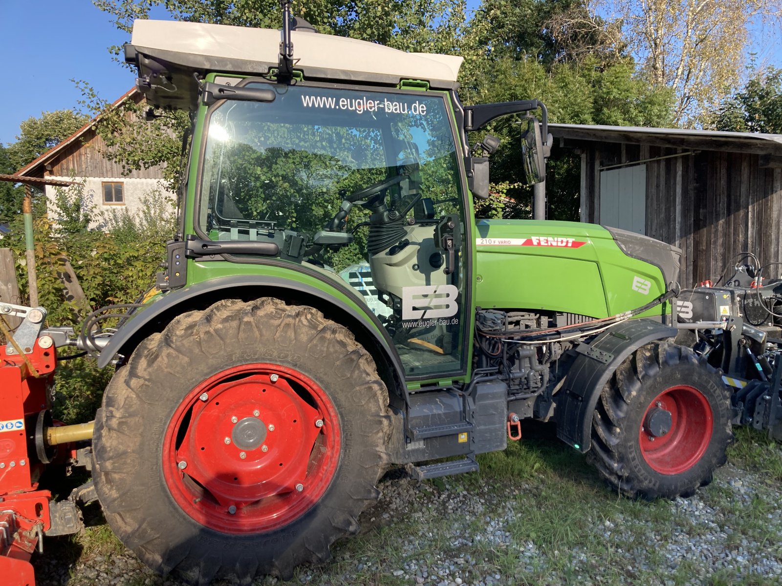 Traktor of the type Fendt 210 Vario F, Gebrauchtmaschine in Leutkirch (Picture 1)