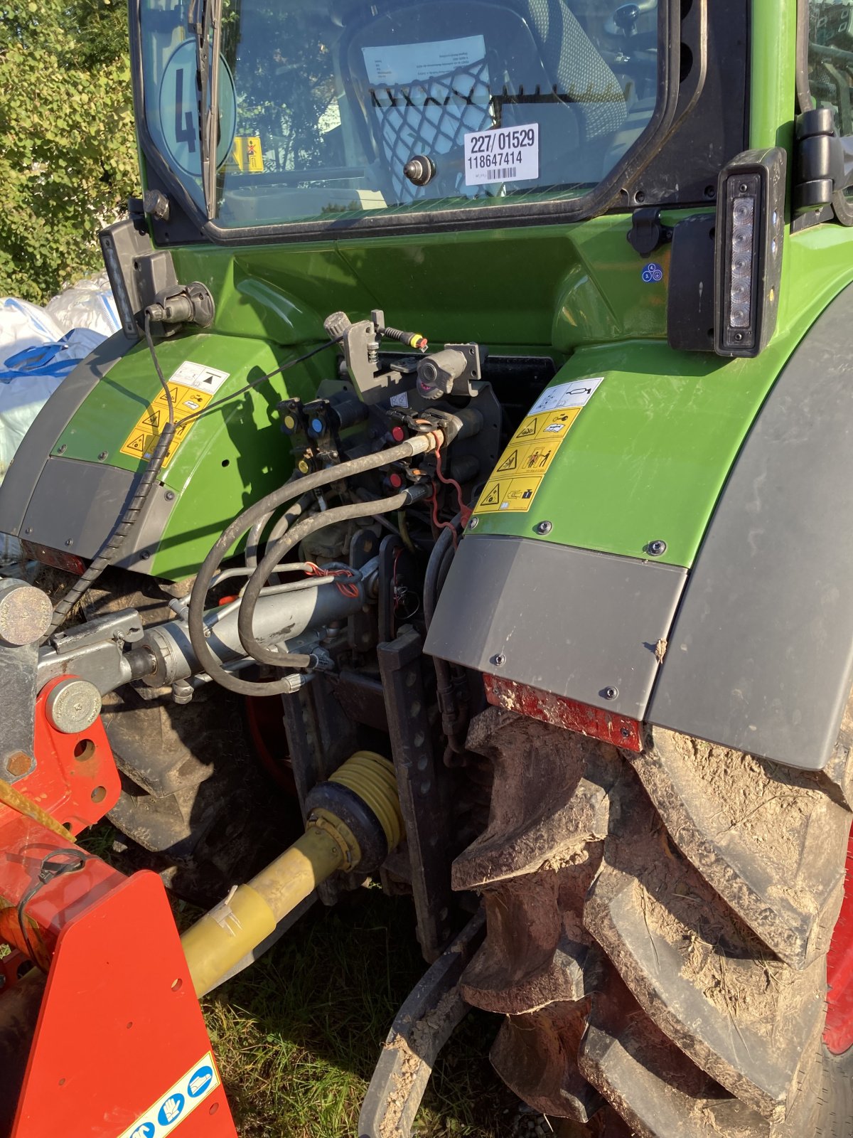 Traktor typu Fendt 210 Vario F, Gebrauchtmaschine w Leutkirch (Zdjęcie 3)