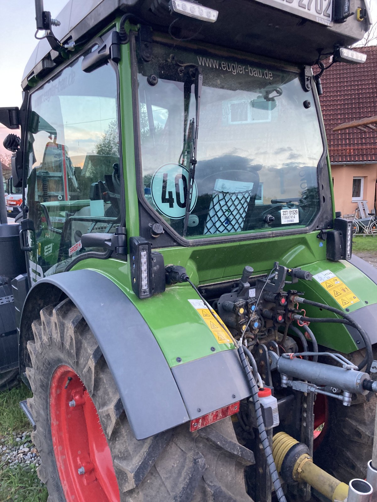 Traktor a típus Fendt 210 Vario F, Gebrauchtmaschine ekkor: Leutkirch (Kép 9)