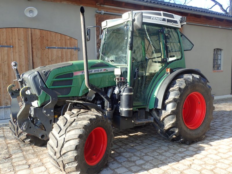 Traktor Türe ait Fendt 210 Vario P, Gebrauchtmaschine içinde Gessertshausen (resim 1)