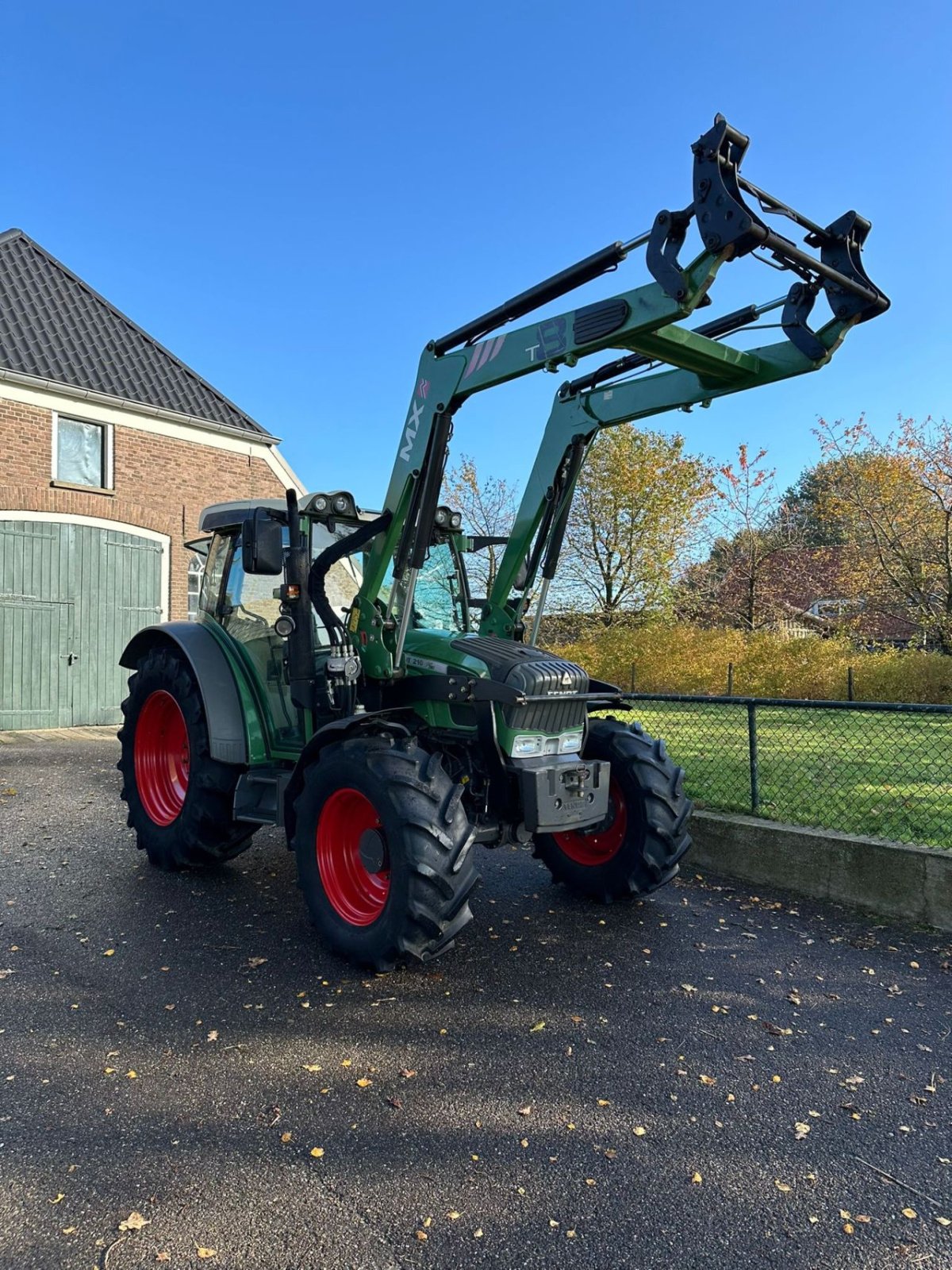 Traktor za tip Fendt 210 Vario TMS, Gebrauchtmaschine u zwolle (Slika 7)