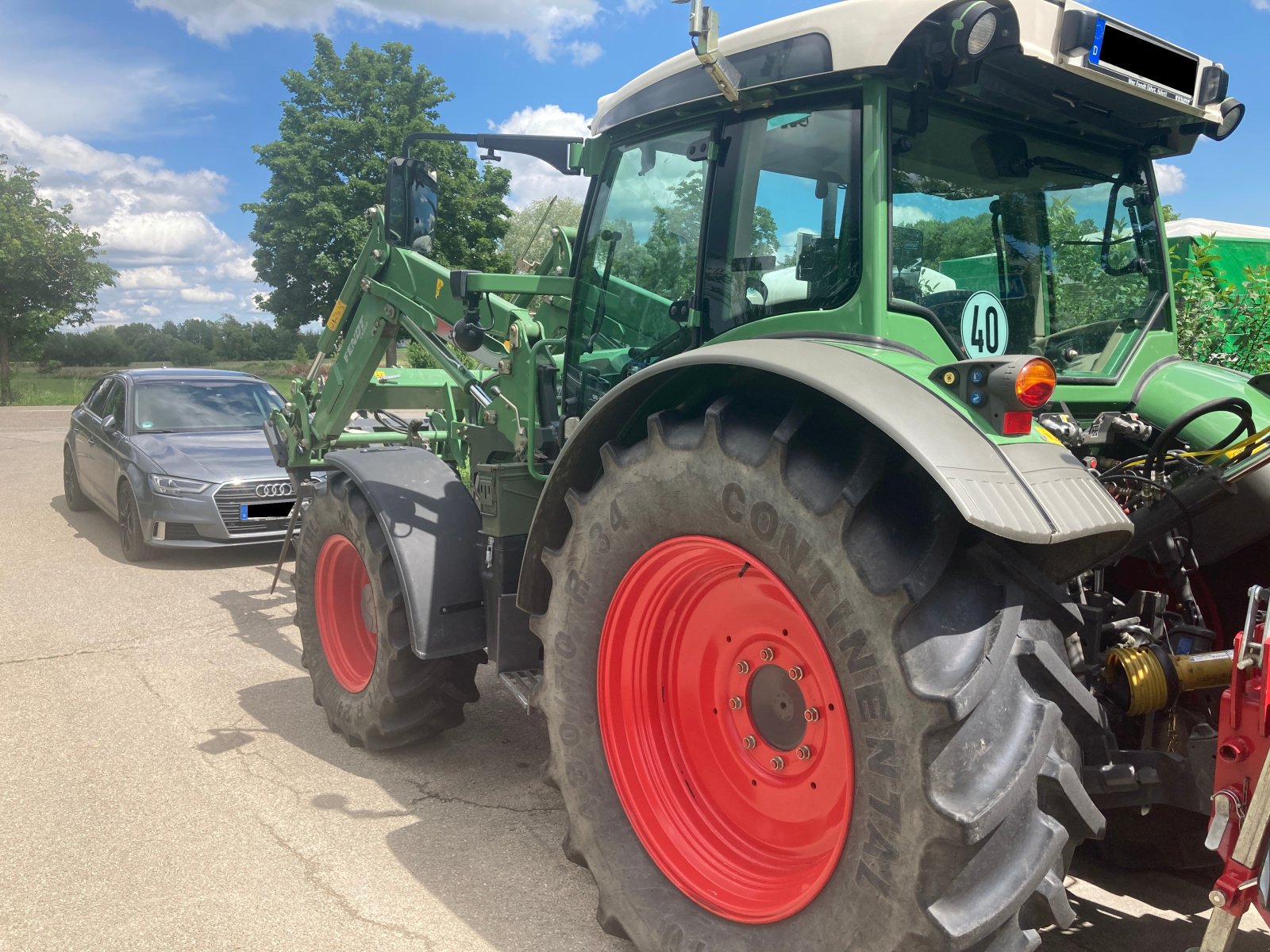 Traktor типа Fendt 210 Vario, Gebrauchtmaschine в Petershausen (Фотография 1)