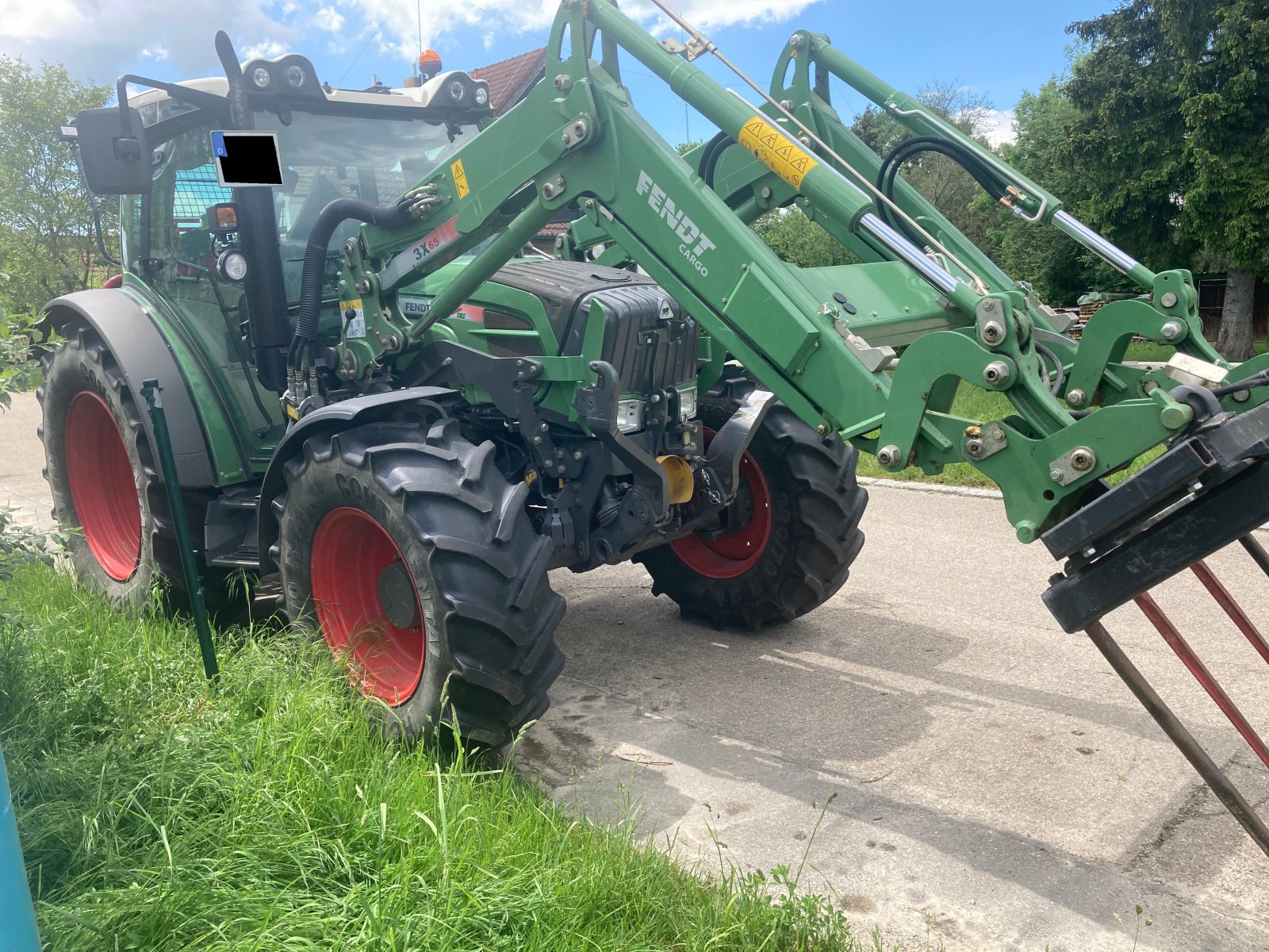 Traktor typu Fendt 210 Vario, Gebrauchtmaschine w Petershausen (Zdjęcie 2)