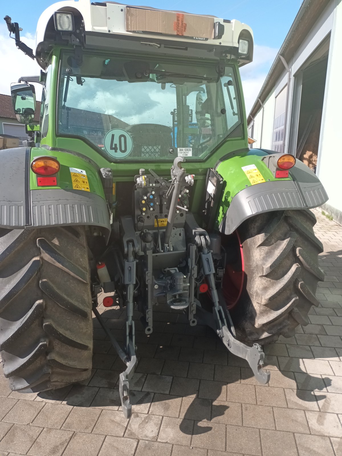 Traktor Türe ait Fendt 211 Vario ohne Adblue, Gebrauchtmaschine içinde Allersberg (resim 3)