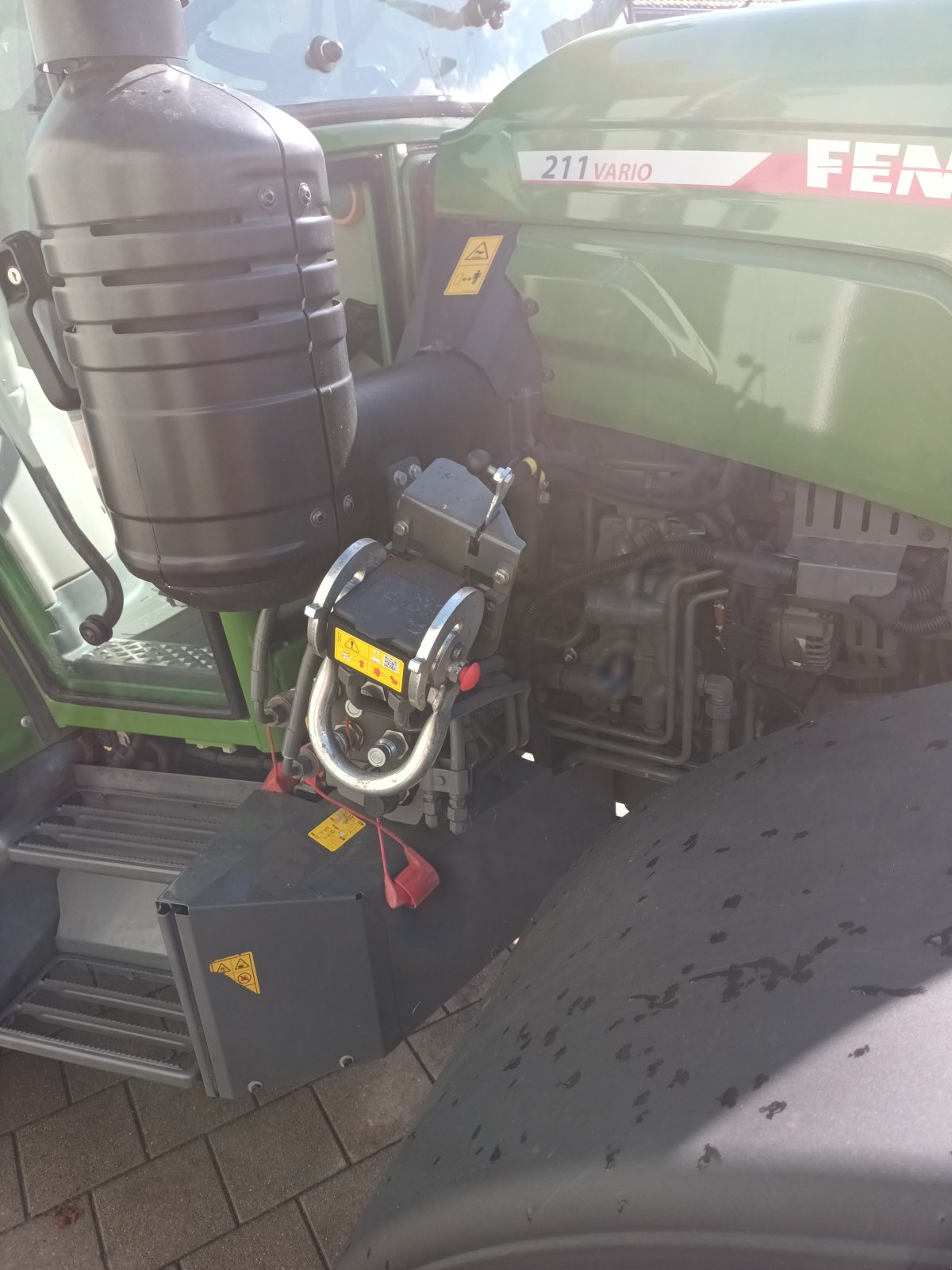 Traktor Türe ait Fendt 211 Vario ohne Adblue, Gebrauchtmaschine içinde Allersberg (resim 6)