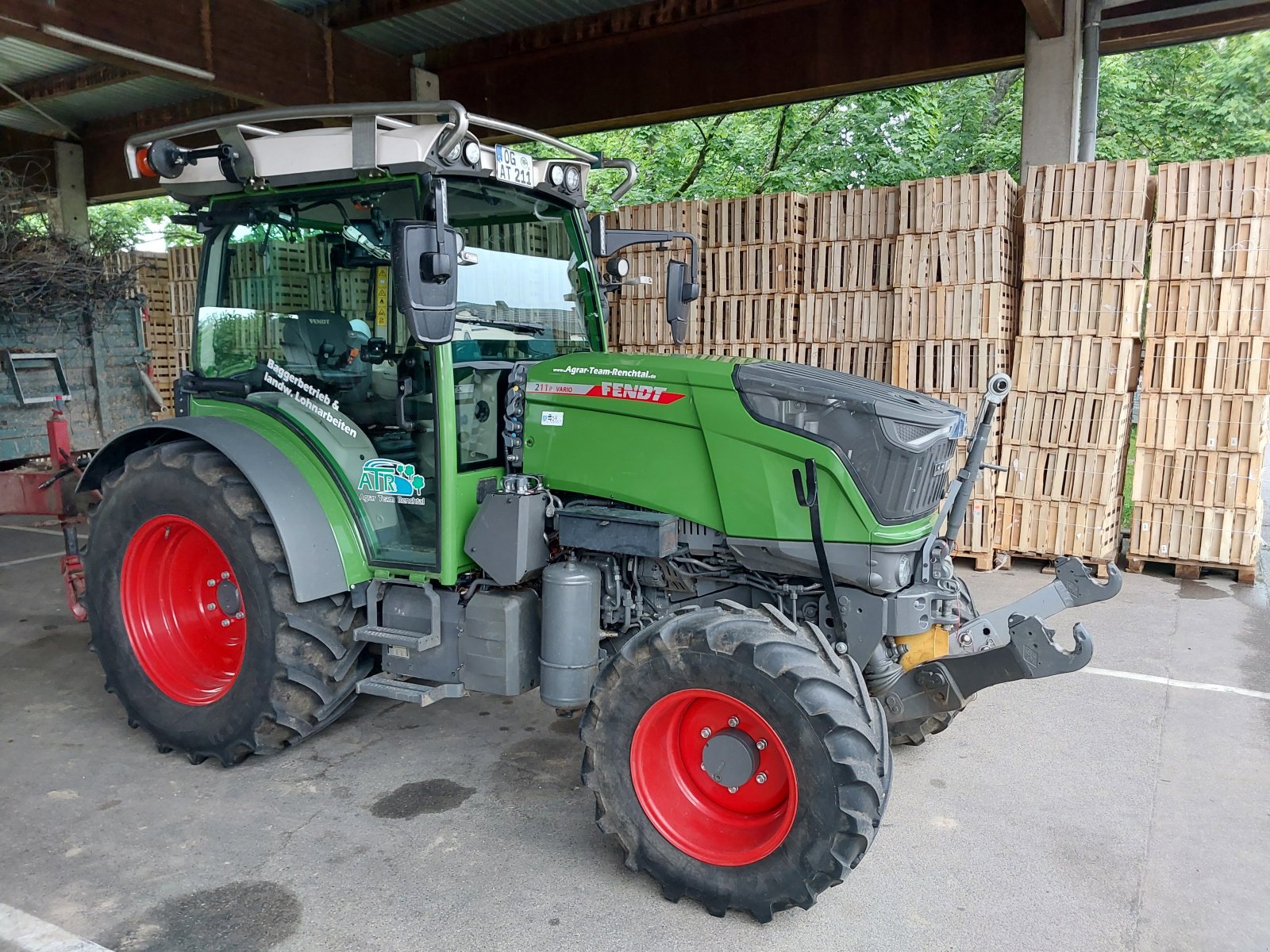 Traktor za tip Fendt 211 Vario Profi, Gebrauchtmaschine u Oberkirch-Haslach (Slika 1)