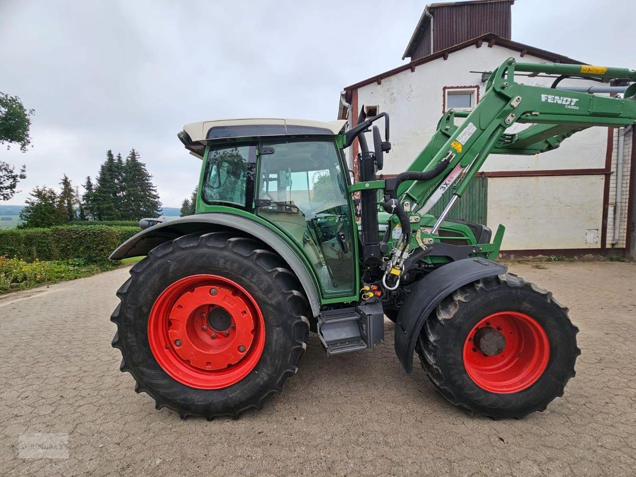 Traktor Türe ait Fendt 211 Vario TMS, Gebrauchtmaschine içinde Prenzlau (resim 2)