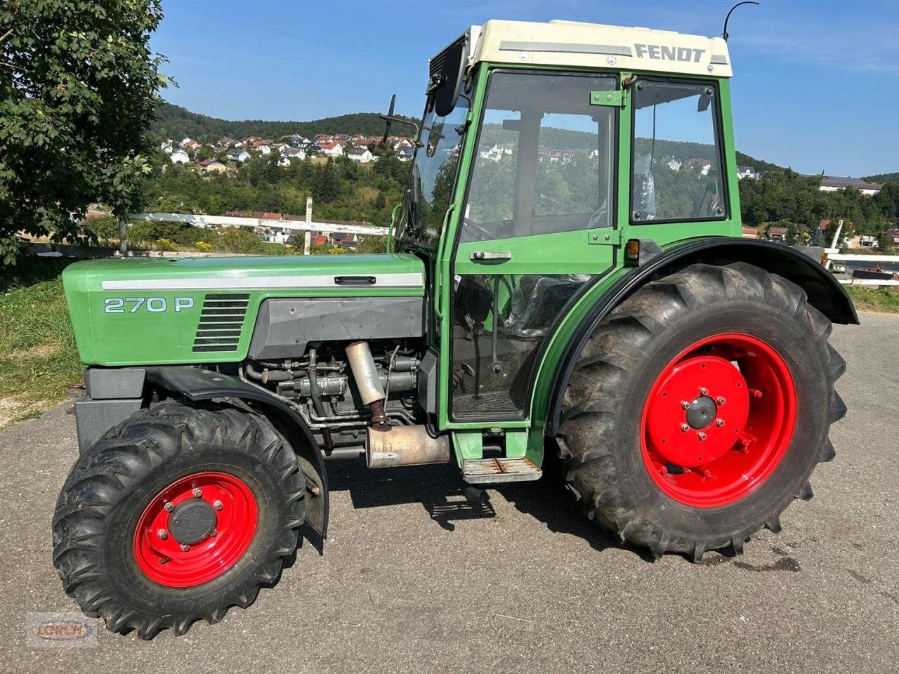 Traktor Türe ait Fendt 270P Allrad, Gebrauchtmaschine içinde Trochtelfingen (resim 1)