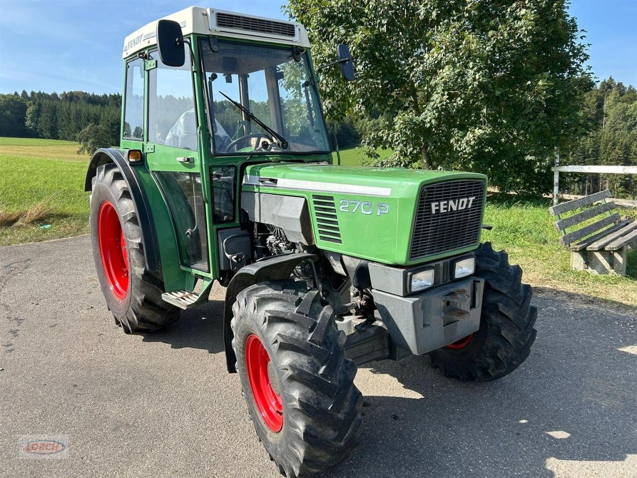 Traktor типа Fendt 270P Allrad, Gebrauchtmaschine в Trochtelfingen (Фотография 2)