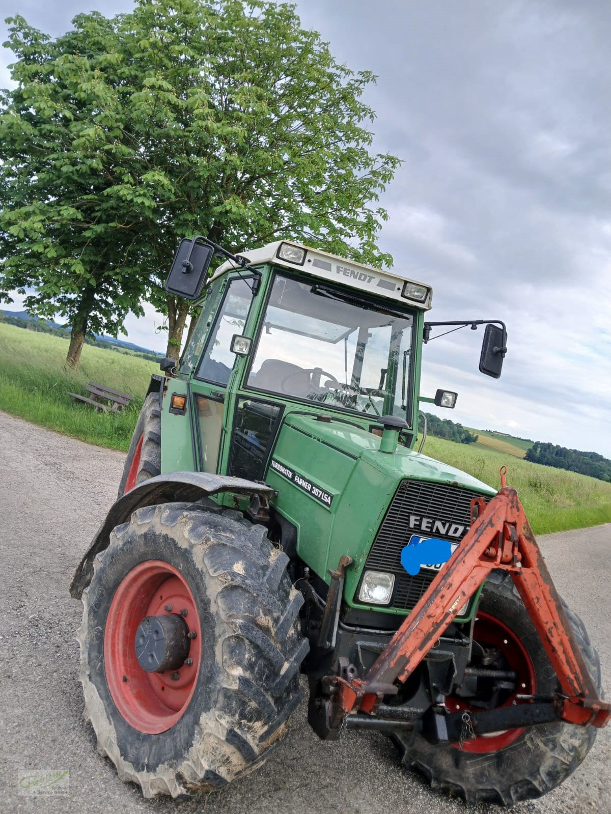 Traktor del tipo Fendt 307 LSA, Gebrauchtmaschine en Neustadt (Imagen 1)