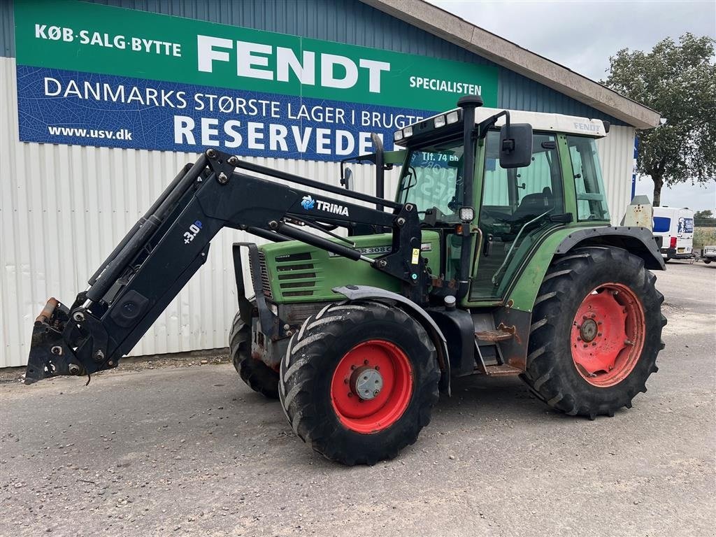 Traktor des Typs Fendt 308 C Farmer  Med Trima +3.0P Frontlæsser, Gebrauchtmaschine in Rødekro (Bild 2)