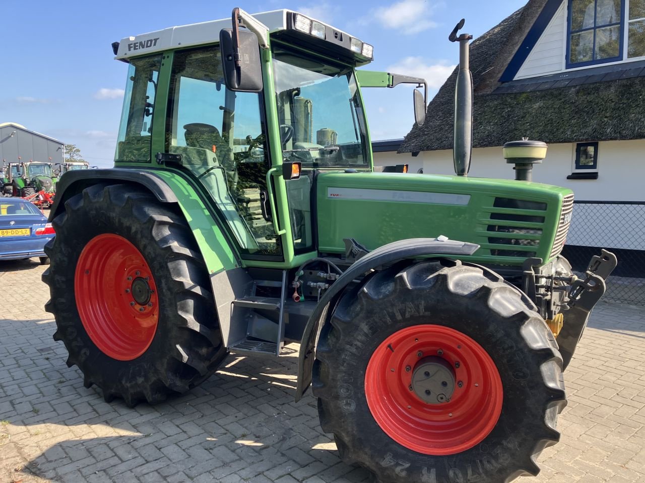 Traktor Türe ait Fendt 308 Holland farmer, Gebrauchtmaschine içinde Wapenveld (resim 3)