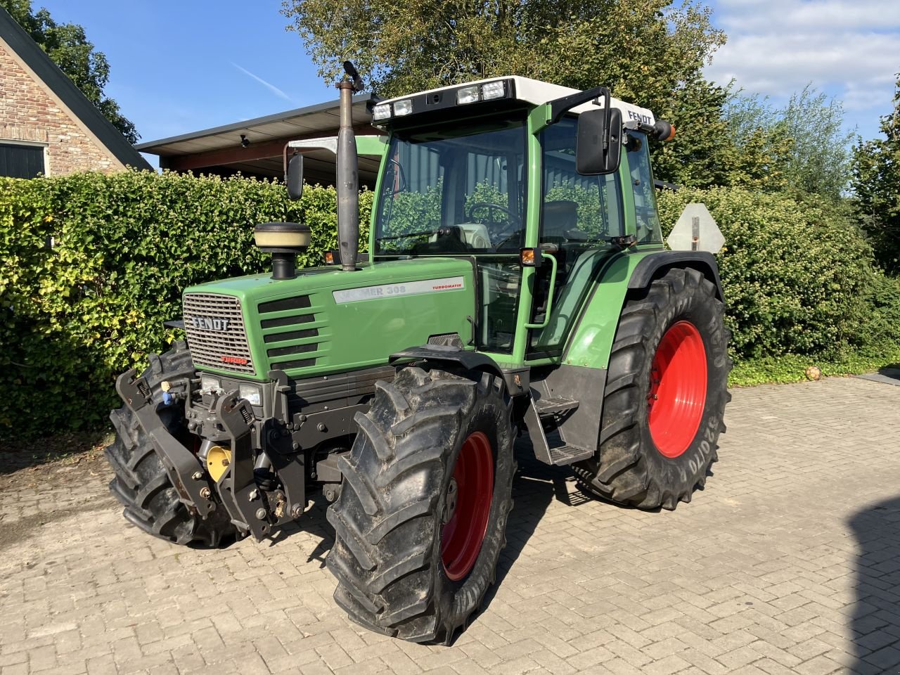 Traktor des Typs Fendt 308 Holland farmer, Gebrauchtmaschine in Wapenveld (Bild 1)