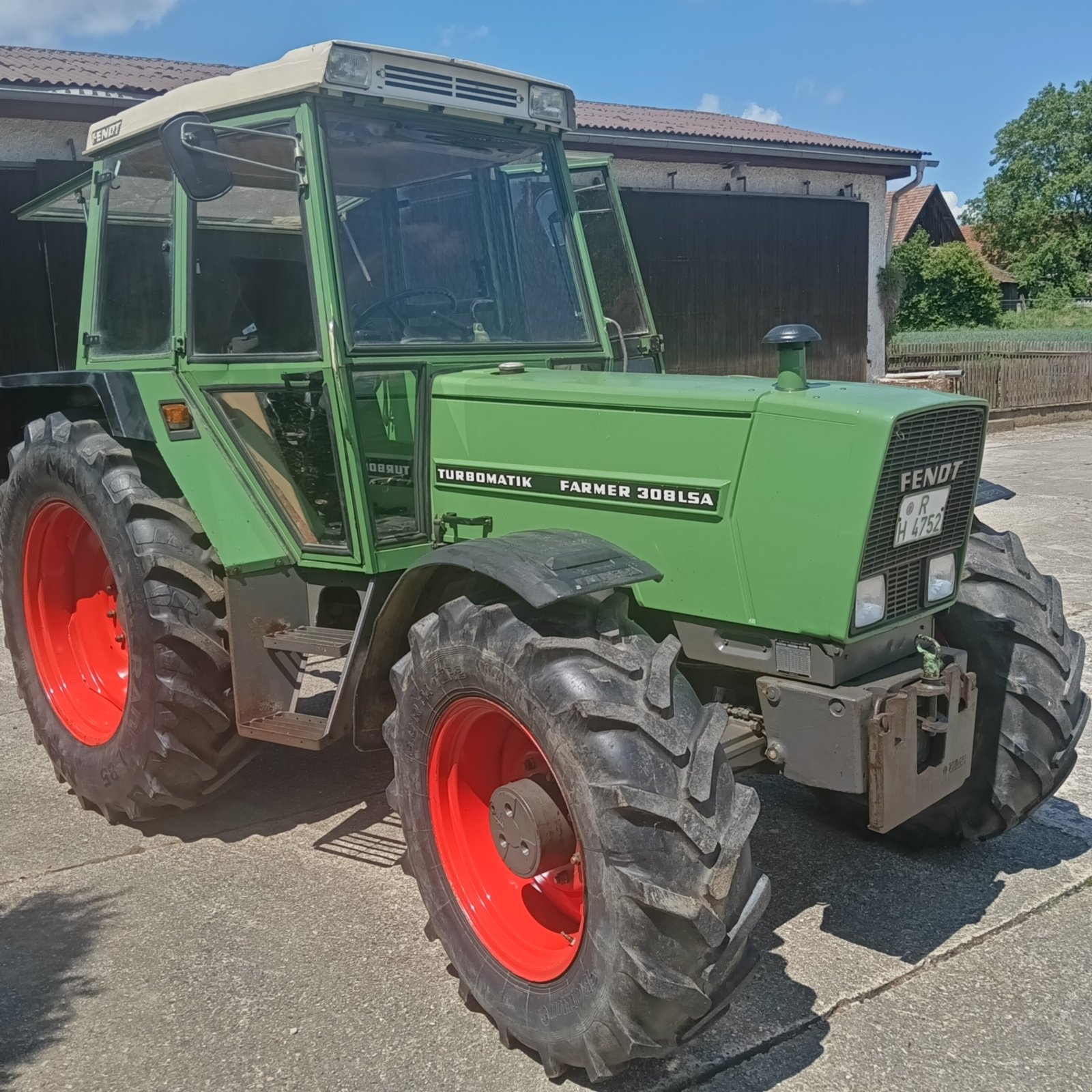 Traktor tipa Fendt 308 LSA, Gebrauchtmaschine u Aufhausen (Slika 4)