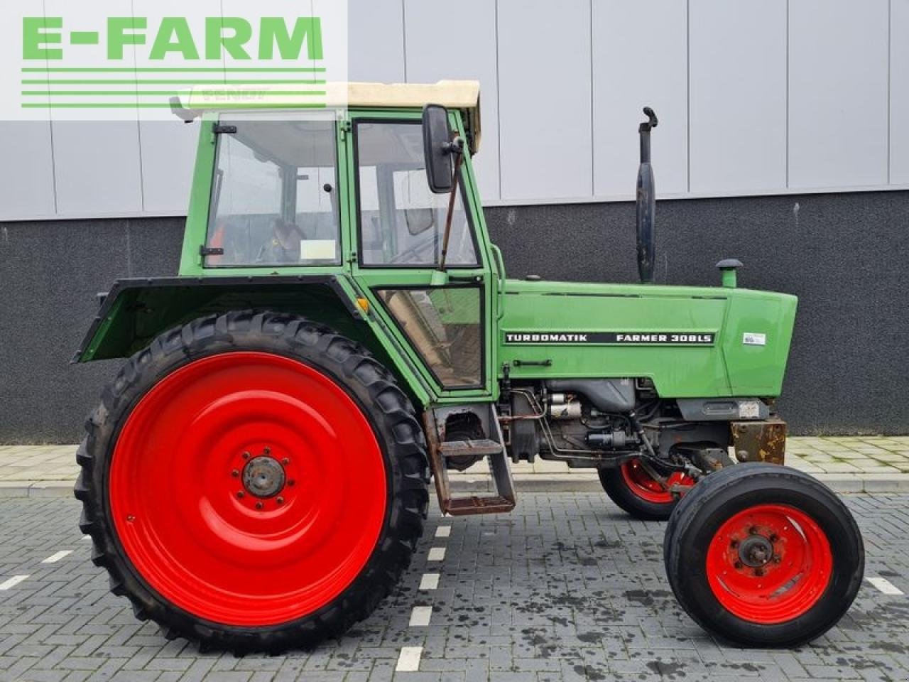 Traktor Türe ait Fendt 308ls verhoogd, Gebrauchtmaschine içinde gg VEGHEL (resim 12)