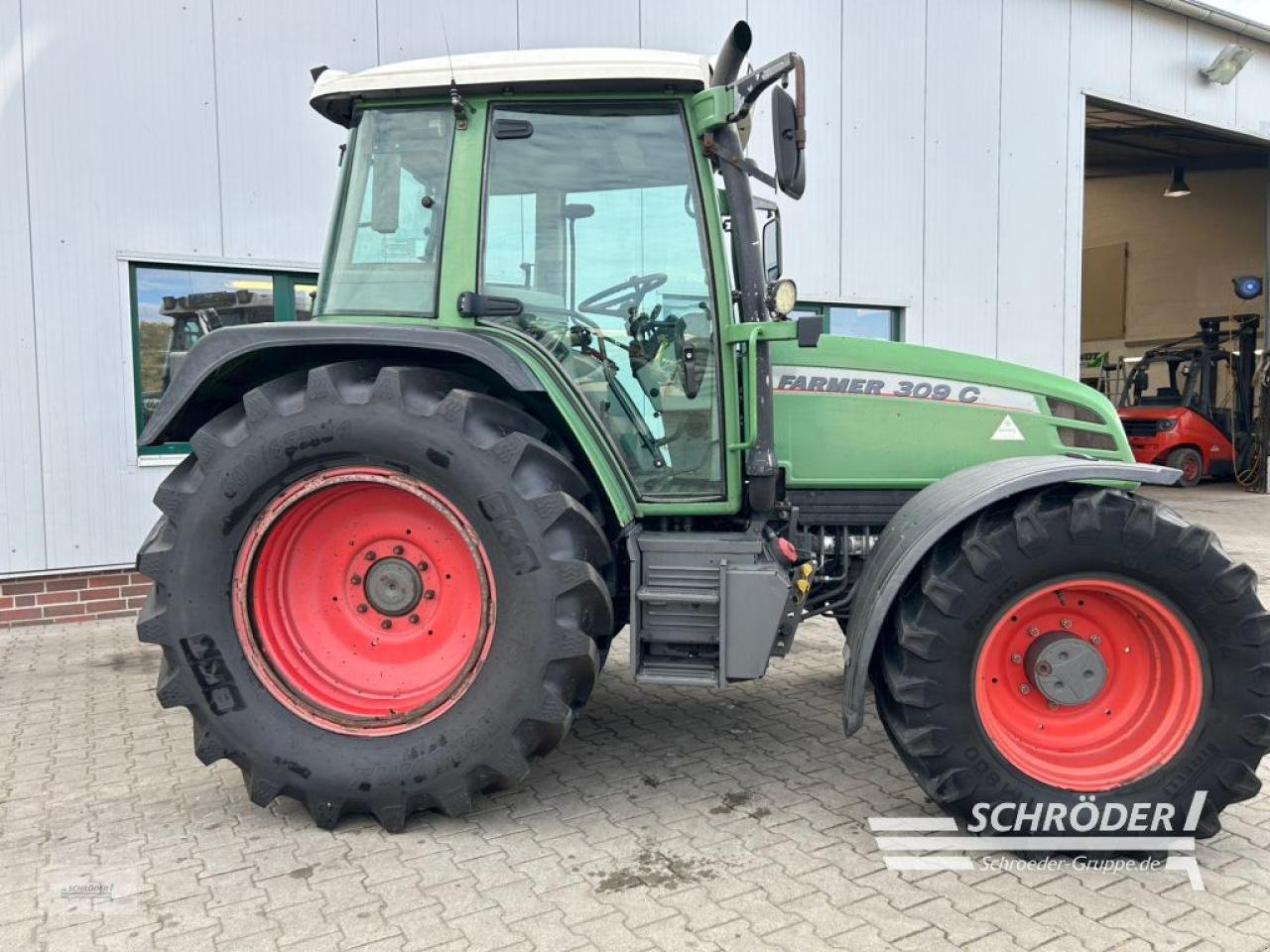 Traktor Türe ait Fendt 309 C, Gebrauchtmaschine içinde Jade OT Schweiburg (resim 4)