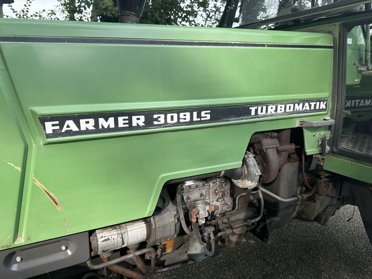 Traktor Türe ait Fendt 309 Farmer LS, Gebrauchtmaschine içinde Rossum (resim 3)