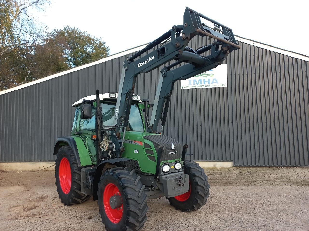 Traktor типа Fendt 309 vario tms, Gebrauchtmaschine в Daarle (Фотография 1)