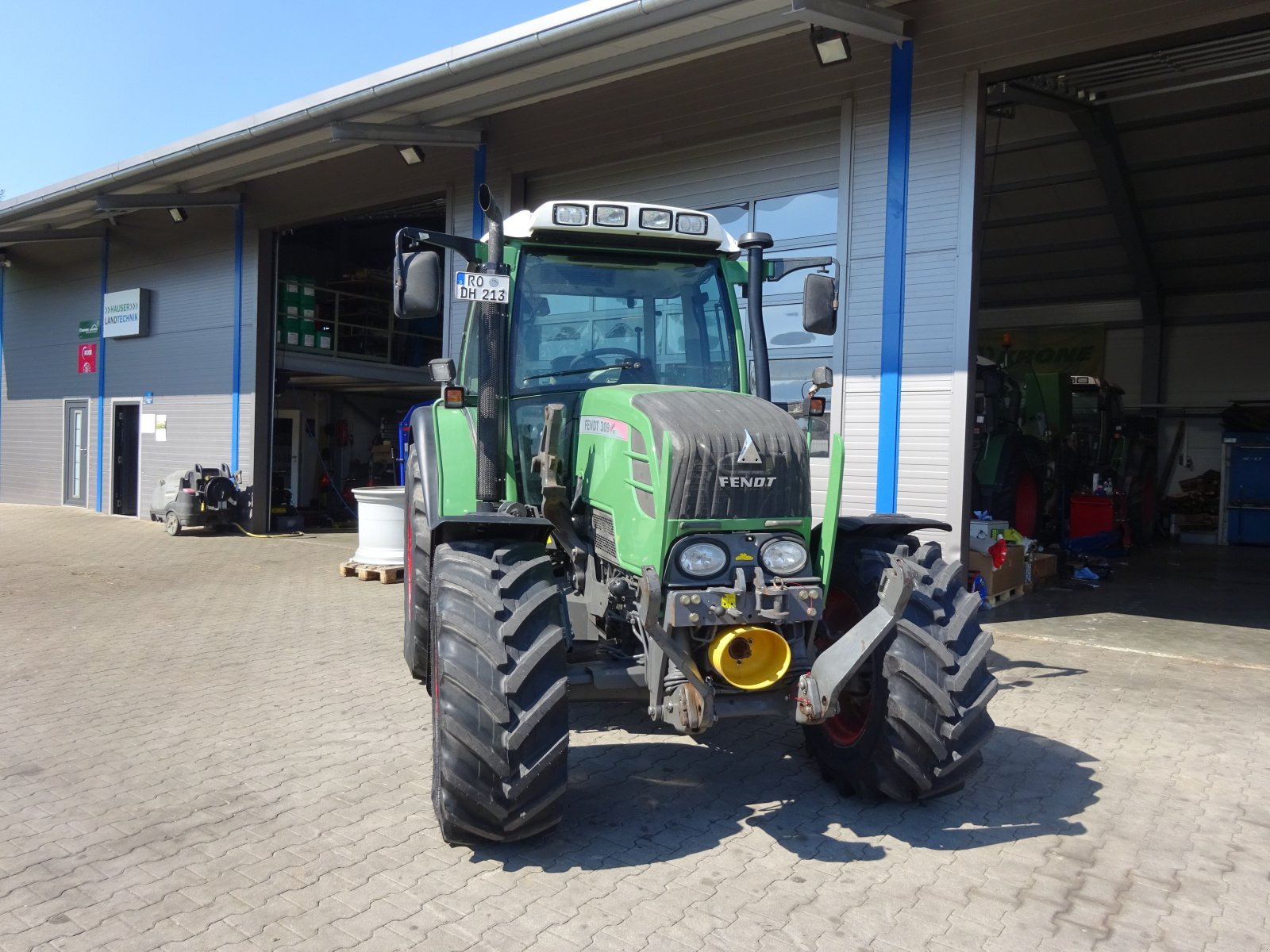 Traktor Türe ait Fendt 309 Vario, Gebrauchtmaschine içinde Tuntenhausen (resim 2)