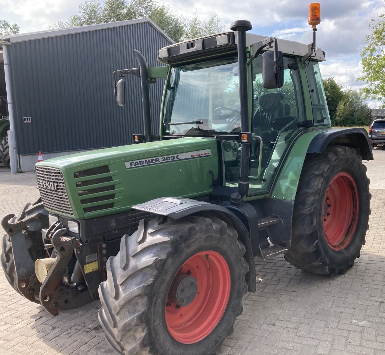 Traktor Türe ait Fendt 309C, Gebrauchtmaschine içinde Westbroek (resim 7)