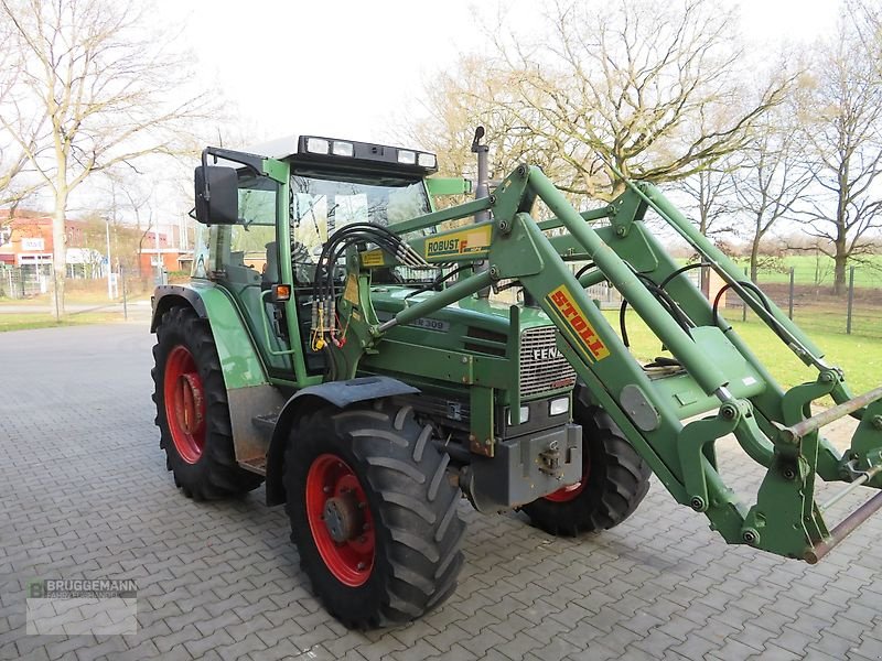 Traktor Türe ait Fendt 309E, *** 3800 Stunden, 1. Hand, gefederte Vorderachse, Klimaanalge, Druckluft, Stoll frontlader***, Gebrauchtmaschine içinde Meppen (resim 12)