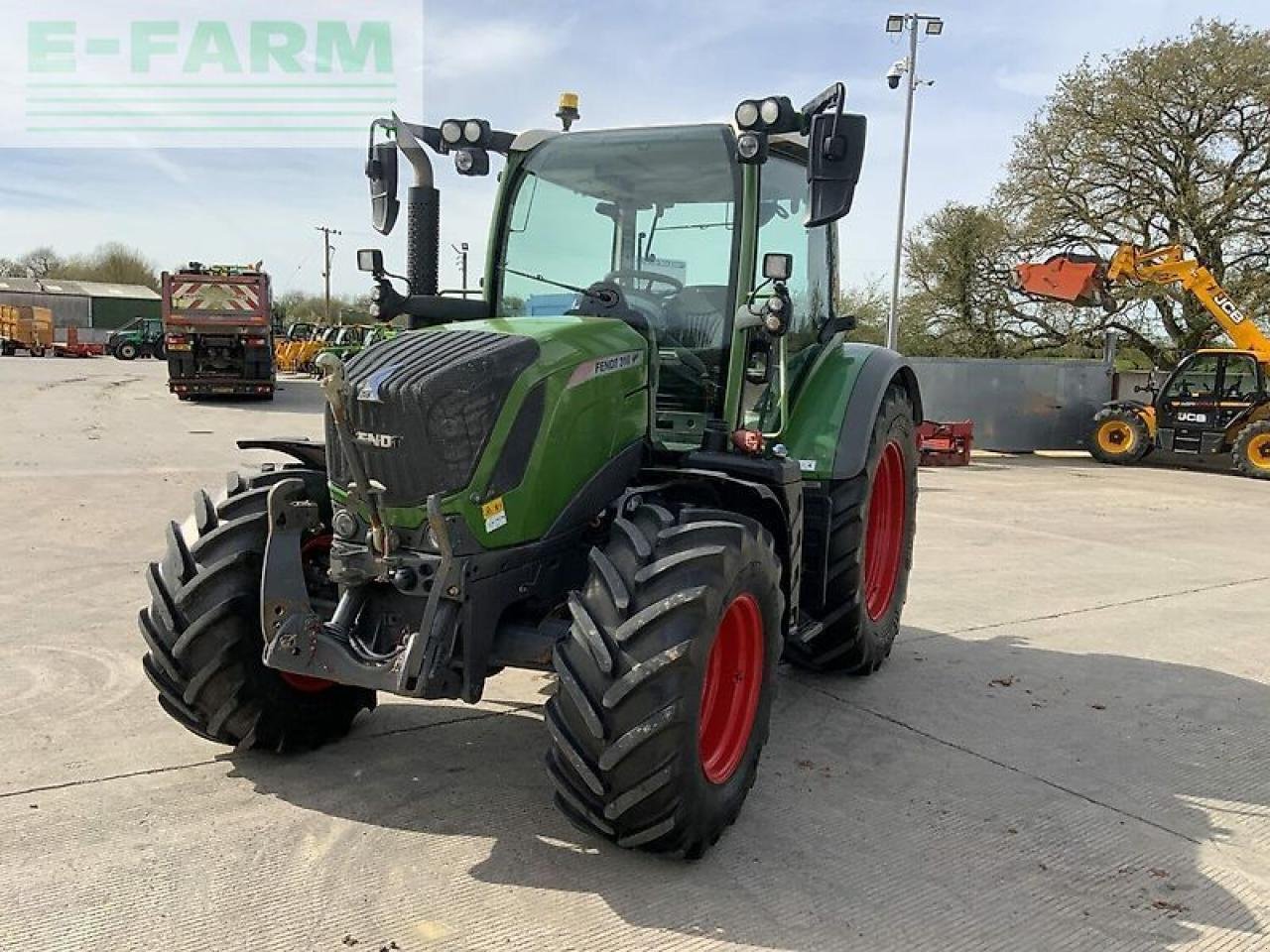 Traktor del tipo Fendt 310 power tractor (st18937), Gebrauchtmaschine en SHAFTESBURY (Imagen 4)