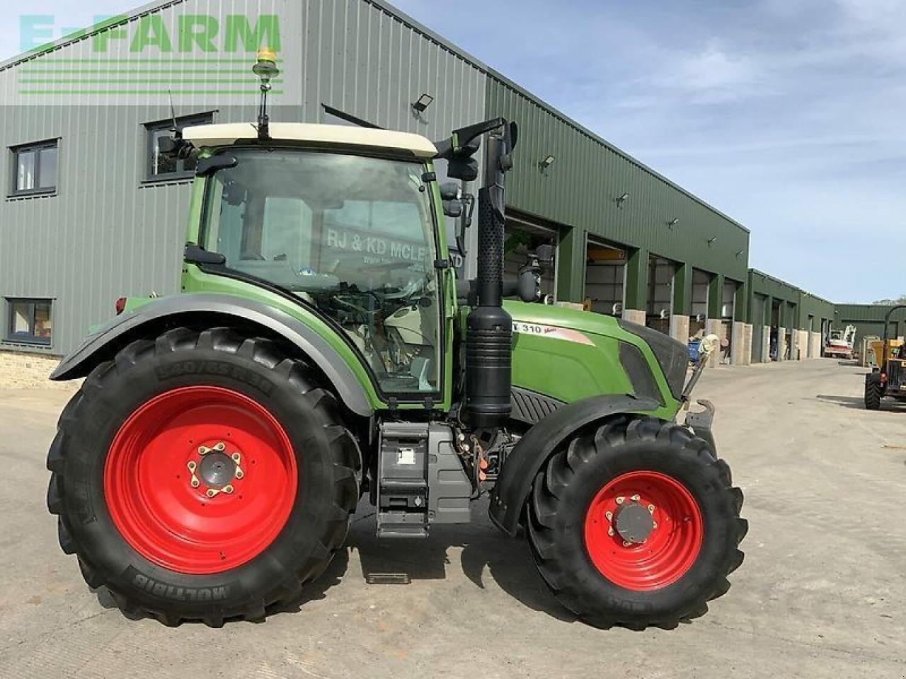 Traktor del tipo Fendt 310 power tractor (st18937), Gebrauchtmaschine en SHAFTESBURY (Imagen 8)