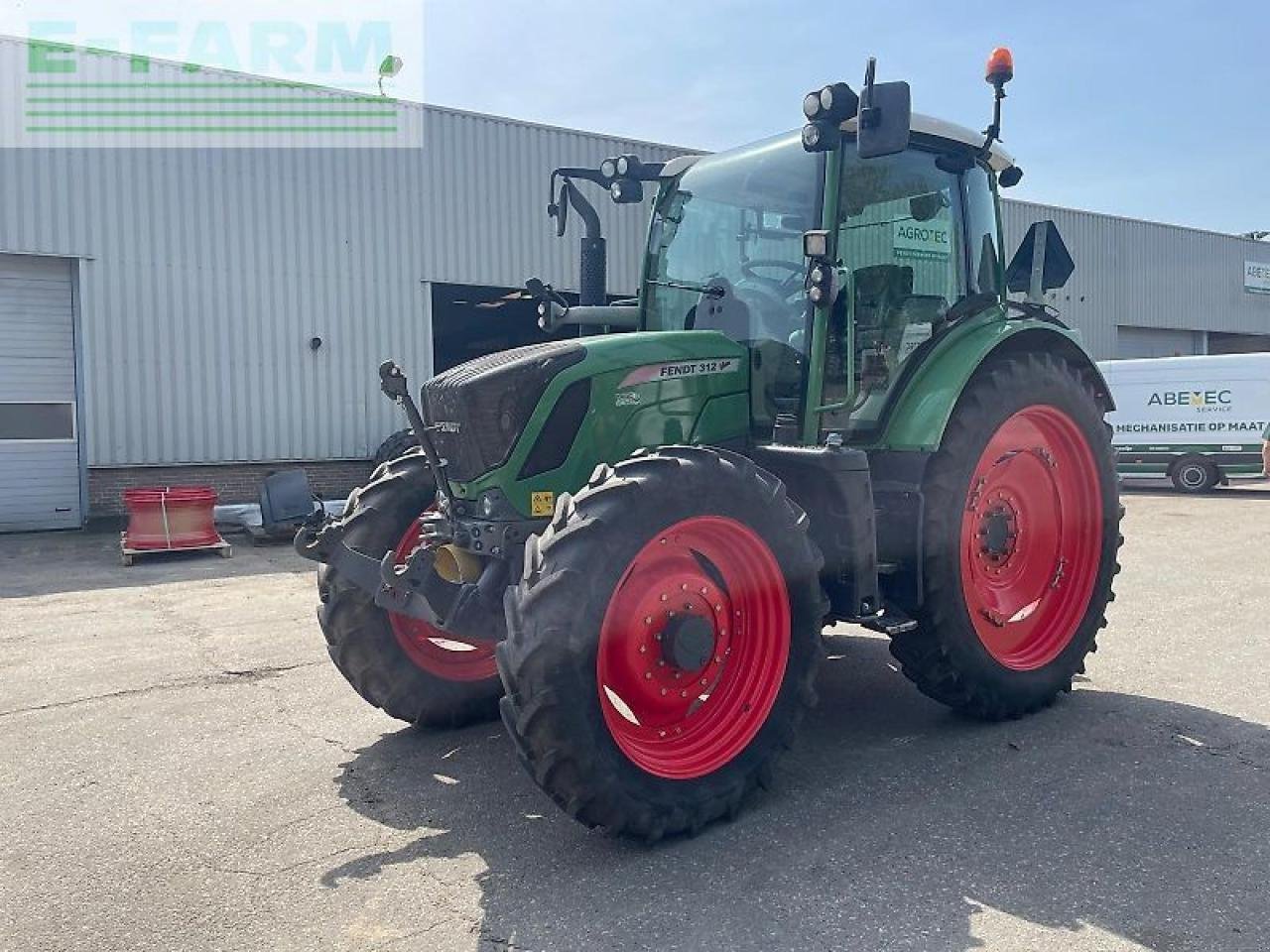 Traktor a típus Fendt 312 s4 verhoogd, Gebrauchtmaschine ekkor: gg VEGHEL (Kép 1)