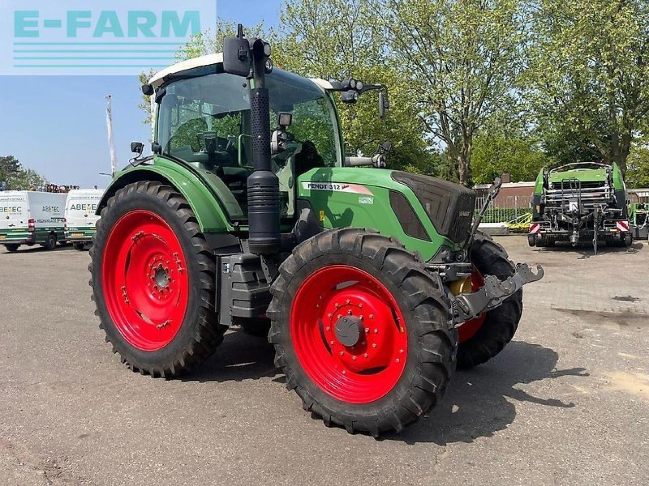 Traktor a típus Fendt 312 s4 verhoogd, Gebrauchtmaschine ekkor: gg VEGHEL (Kép 7)