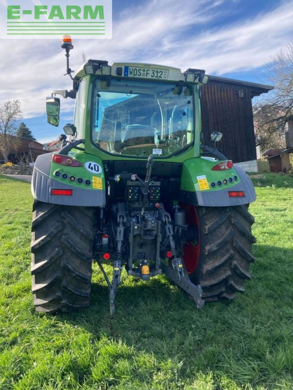 Traktor Türe ait Fendt 312 vario power Power, Gebrauchtmaschine içinde NEUKIRCHEN V. WALD (resim 6)