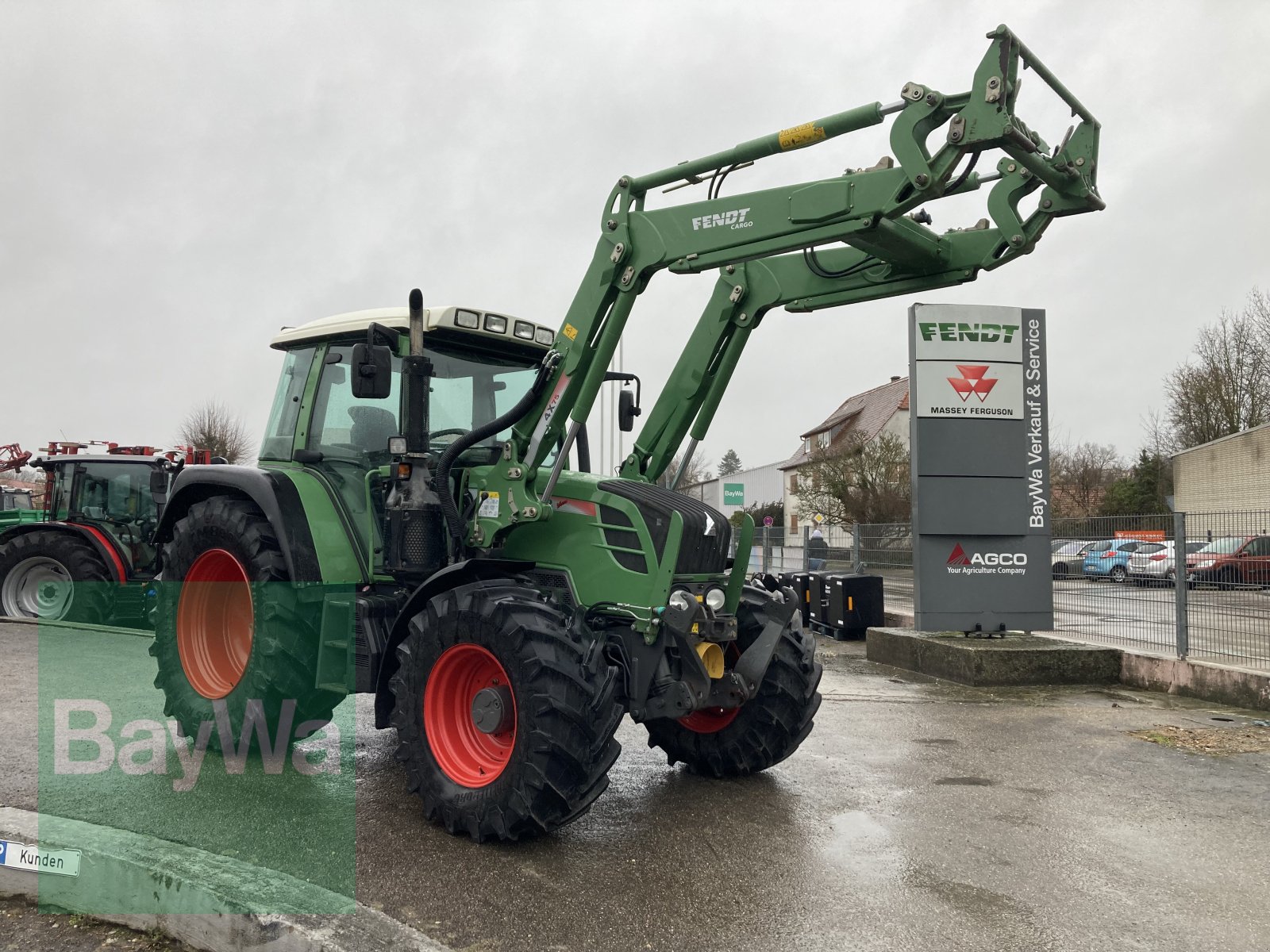 Traktor Türe ait Fendt 312 Vario SCR + Fendt Cargo 4X75, Gebrauchtmaschine içinde Dinkelsbühl (resim 1)