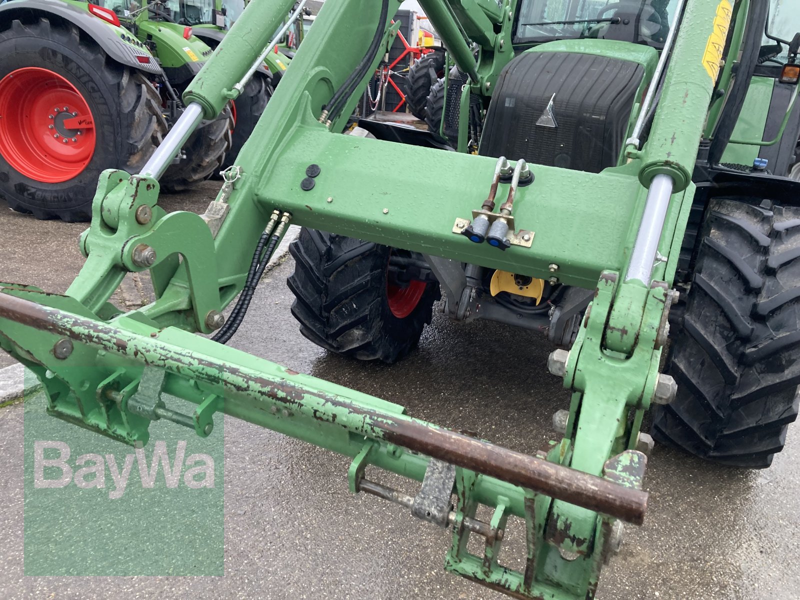 Traktor typu Fendt 312 Vario SCR + Fendt Cargo 4X75, Gebrauchtmaschine w Dinkelsbühl (Zdjęcie 10)