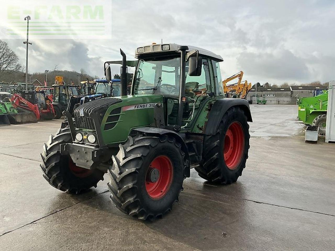 Traktor typu Fendt 312 vario tractor (st21540), Gebrauchtmaschine v SHAFTESBURY (Obrázek 4)